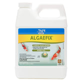 API POND Algaefix front label showing product benefits and volume