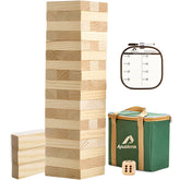 ApudArmis front view of packed set showing blocks and accessories, convenient portability