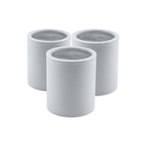 Aquabliss front packaging of SFC100 three-pack showing product and benefit of easier filter replacements