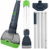 AQUAFYSH front view showing cordless vacuum benefits portability