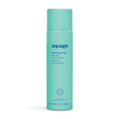 Aquage front packaging showing product and benefit of lightweight volume