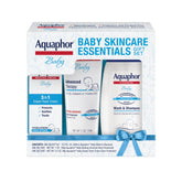 Aquaphor boxed set front view showing all three essentials for gentle care