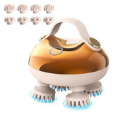 arboleaf front view of massager showing compact shape and benefits