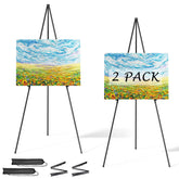 Aredy easel stand front view showing stable display benefit