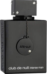 Armaf Club de Nuit Intense front bottle shot showing design and durable finish