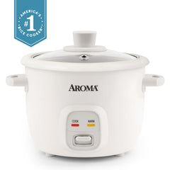 AROMA ceramic-coated inner pot close-up highlighting nonstick surface