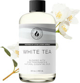 Aroma Country white tea bottle front view showing elegant packaging and premium scent