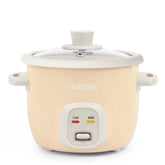 AROMA front view of ARC-302NGMT mini rice cooker for compact kitchens