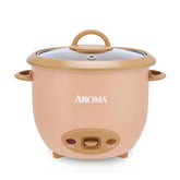 AROMA front view of the cooker highlighting compact design and easy use