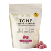 Arrae front label view showing product name and mixed berry flavor benefit