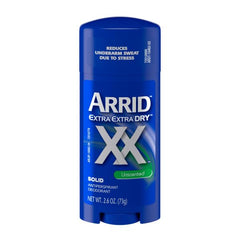 Arrid stick open revealing smooth solid texture for precise application
