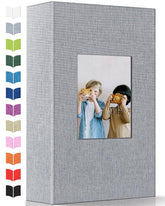 Artfeel linen cover front window displaying personalized photo and elegant finish