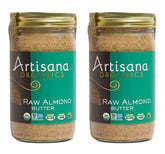 Artisana front packaging showing two jars and organic label for pantry simplicity