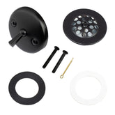 Artiwell matte black assembled kit front view showing sleek finish and modern look