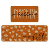 Artoid Mode front view of orange Hello Pumpkin set, seasonal decor benefit
