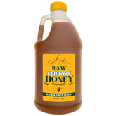Arvoli half-gallon jug front view showing label and handle for easy pouring
