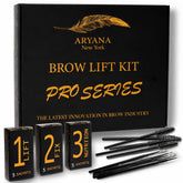 ARYANA NEW YORK front packaging showing professional sachet kit and benefits