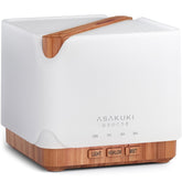 ASAKUKI front view of 700 ml diffuser showing sleek design and wide coverage benefit