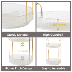 Asayuee height comparison next to perfume bottle showing tall-item fit