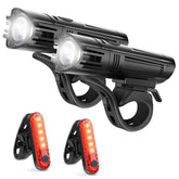 Ascher front headlight packaging showing complete set and benefits