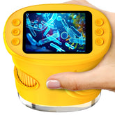 Ashfly front view showing the microscope's screen and controls for easy learning