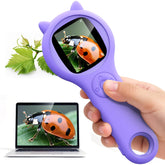 Ashfly front view in purple showing compact design and easy grip