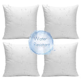 Ashler front view pack of 4 inserts showing neat square shape and full loft benefit