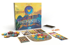 Asmodee three-dimensional landscape built on table illustrating gameplay depth