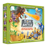 Asmodee Toy Battle front packaging showcasing bold artwork and quick play benefit