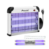 ASPECTEK front view showing dual bulbs and grid, effective indoor pest control