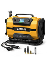 AstroAI front panel showing compact design and durable casing benefit
