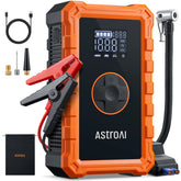 AstroAI S8 Air front panel showing ports and controls for quick access