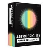 Astrobrights front packaging showing Punchy Pastel assortment and sheet count