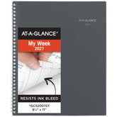 AT-A-GLANCE front cover gray showing professional durable finish
