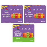 Atkins front packaging showing variety pack and low sugar benefit