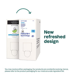 ATTITUDE refill pour spout demonstrating easy transfer and waste reduction