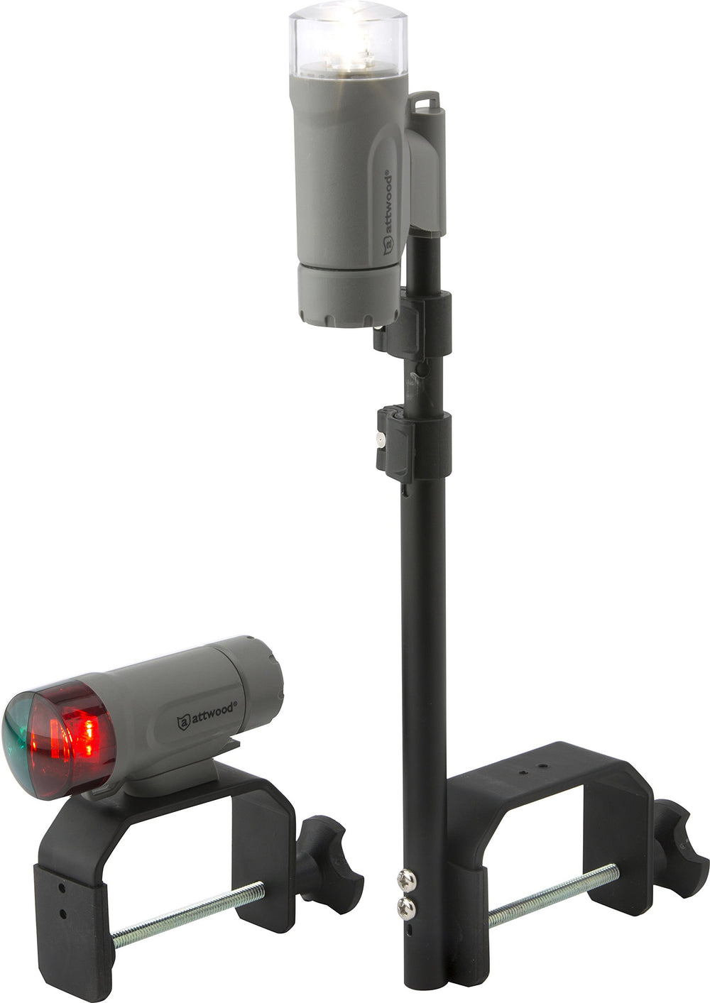 attwood bow light front view showing compact design and clear visibility