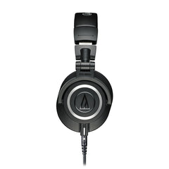 Audio-Technica ATH-M50X close-up of earcup revealing padding and isolation comfort