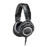 Audio-Technica ATH-M50X front view showing sleek black finish and professional look