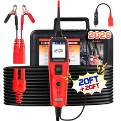 Autel PowerScan front panel view showing controls and benefit of clear layout
