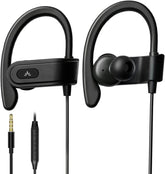 Avantree E171 front view showing earbuds and cable, clear branding and packaging benefit