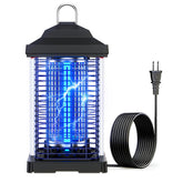 AVAXO bug zapper front view showing durable housing and hanging handle for versatile placement