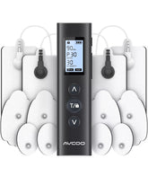 AVCOO front view with pads showing compact design and easy control