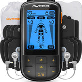 AVCOO front view showing controls and dual-channel display for easy operation
