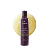 Aveda bottle front view showing label and size, highlights clean formulation