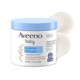 Aveeno Baby front packaging showing 11 oz balm for gentle relief