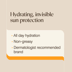 Aveeno sunscreen being applied to arm demonstrating even coverage benefit