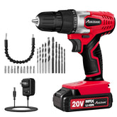 AVID POWER front view of drill kit showing contents and portability benefit
