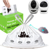 AWoHH front packaging showing 120-pack rolls and printed box for bulk convenience