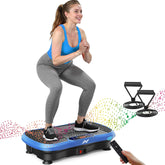 AXV platform front view showing controls and stable base for home workouts